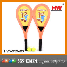 Lustige Sport Spielzeug 64CM Stoff Tennisschläger Set Spielzeug mit 2 Stück Ball